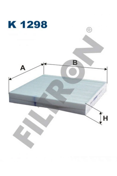 Filtron KABİN FİLTRESİ HONDA CİTY CR-Z INSİGHT JAZZ III 612138 ürün görseli