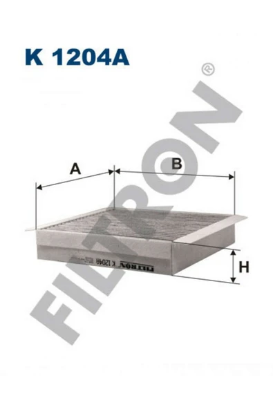 Filtron Polen Fıltresı Smart Fortwo Coupe 450 04 07 Karbonlu 27053 ürün görseli