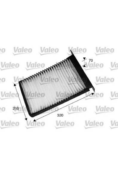 VALEO x POLEN FİLTRESİ LANDROVER FREELANDER 1.8 1.8İ 2.0DI 2.0TD4 2.5V6 98-06 SAAB 9000 2.0 85- 612138 ürün görseli