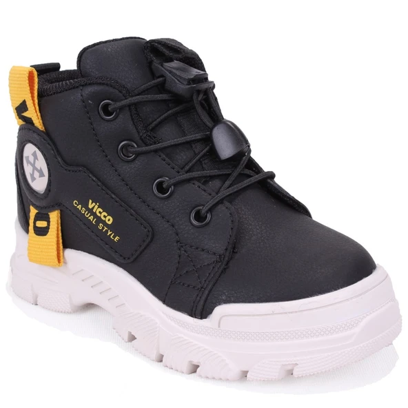 Vicco Marcus 946B24K407 Siyah Ortopedik Günlük Erkek Çocuk Bot ürün görseli