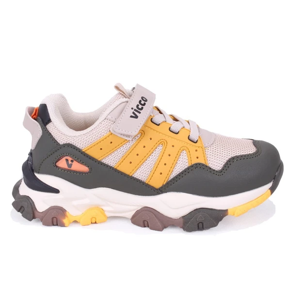 Vicco Teo 869F25K304 Bej Ortopedik Günlük Erkek Çocuk Spor Ayakkabı - 2