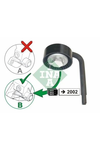 Ina Beissner V Kayıs Gergı Kutugu Bmw E46 E39 E38 E53 Range Rover 3 L322 3.0 D 02 12 ürün görseli