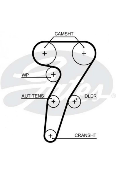 GATES 5653XS 163X24 612138 ürün görseli