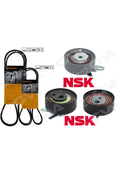 GVA TRİGER SETİ 122x26.5 -077x21 T4 2.5TDI - LT35 2.5TDI ACV-ANJ-AVR K015323XS TRİGER POMPA 612138 ürün görseli