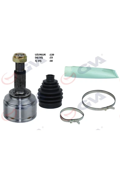 ÖZÇELİKLER AKS KAFASI DIŞ ÖN CLIO IV 0.9Tce / 1.5 DCI MANUEL 12- 23x30x49 139.50mm ürün görseli