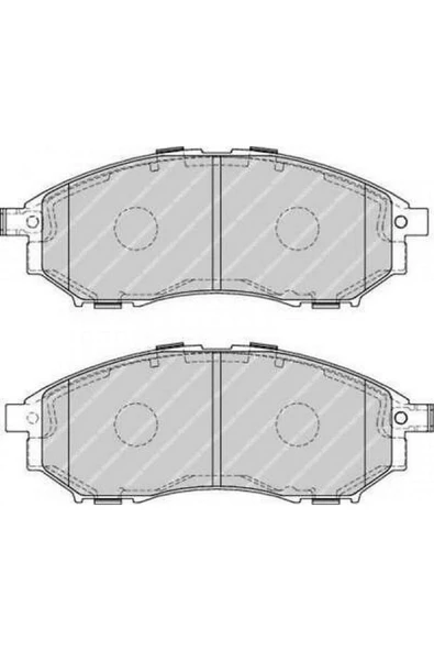 VALEO ÖN BALATA QASHQAI 1.5 DCİ-1.6-2.0-2.0 DCİ 07 XTRAIL 2.0-2.0 DCİ-2.5 07 KOLEOS 2.0 DCI 08 FTE GNZRZ ürün görseli 1
