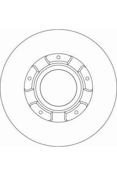 TRW ARKA FREN DISK AYNASI TRANSIT CUSTOM V362 12 ABS LI O.CEKER CAP 308 16 612138 ürün görseli