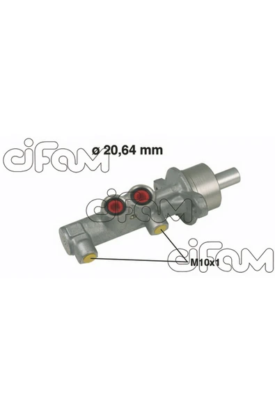 CİFAM FREN ANA MERKEZİ CORSA C 00 06 COMBO C 00 12 TIGRA 04 10 22.2mm ARKA KAMPANA FREN RSZYN ürün görseli