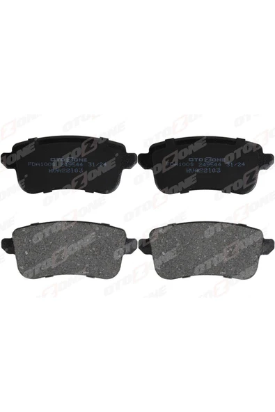 Fzone ARKA FREN BALATASI FLUENCE 09 MEGANE III 09 MEGANE IV 15 SCENIC III 09 CLIO V 19 CAPTUR 612138 ürün görseli