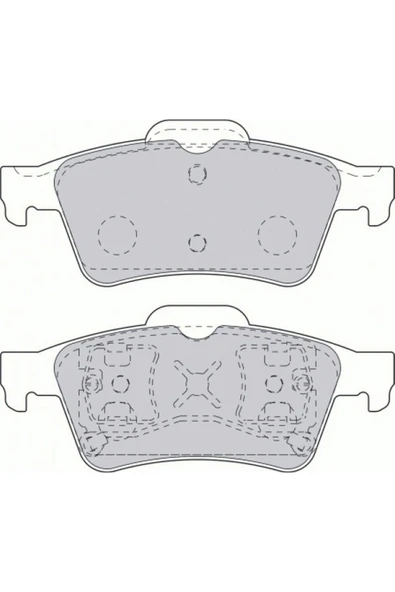 SANGSIN ARKA BALATA LGN II 01 MGN II-LATITUDE-VECTRA C 03 FOCUS II 05 CONNEC 06 CMAX06 PRIMERA 0 612138 ürün görseli