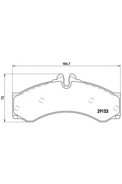 VALEO Fren Balatası Ön Arka Mercedes Sprınter 901 904 95 06-vw Lt 28 35 46 95 06 Rszyn ürün görseli