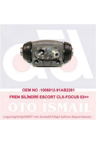 CİFAM Fren Silindiri [ Ford Escord Clx ] 540133 Uyumlu ürün görseli 1
