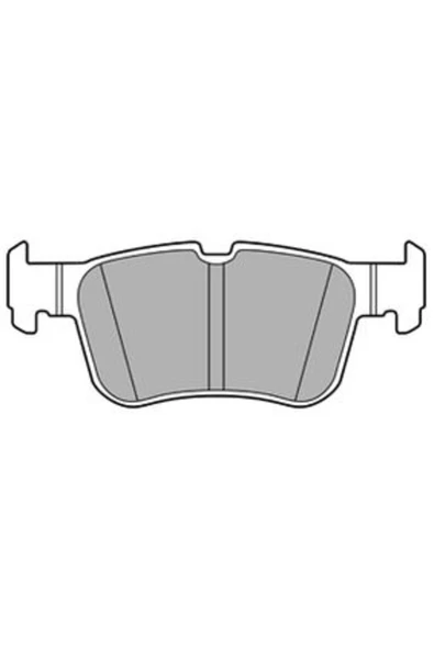 VALEO Arka Fren Balatası Galaxy Iıı 15 Mondeo V 14 Edge 15 19 Focus Iv 17 Kuga Iıı 19 ürün görseli 1