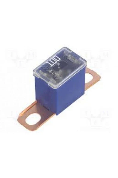 MTA 0475100 YAN AYAKLI SİGORTA 100 AMPER MAVİ 612138 ürün görseli