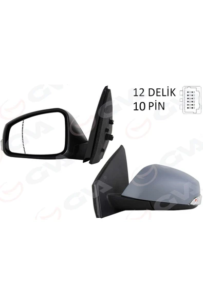 GVA ELEKTRİKLİ ISITMALI SİNYALLİ KATLANIR ASTARLI KONVEKS SAĞ R MEGANE FLUENCE 08- 612138 ürün görseli