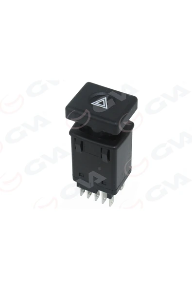 GVA Dörtlü Flaşör Anahtarı Renault R9 9 Fişli ürün görseli