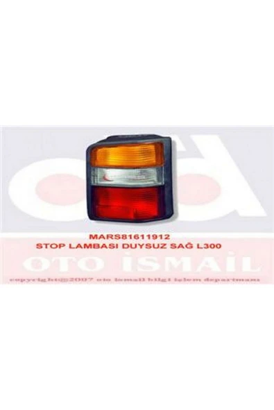 Mars STOP LAMBASI SOL DUYSUZ [ MITSUBISHI L300 1998-2004 ] Uyumlu 27053 ürün görseli