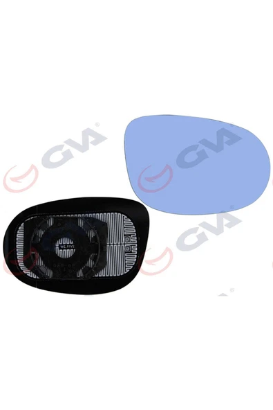 GVA AYNA CAMI SAĞ BRAVO 07 ISITMALI MAVİ CAM KONVEKS VM-6160GHR 612138 ürün görseli
