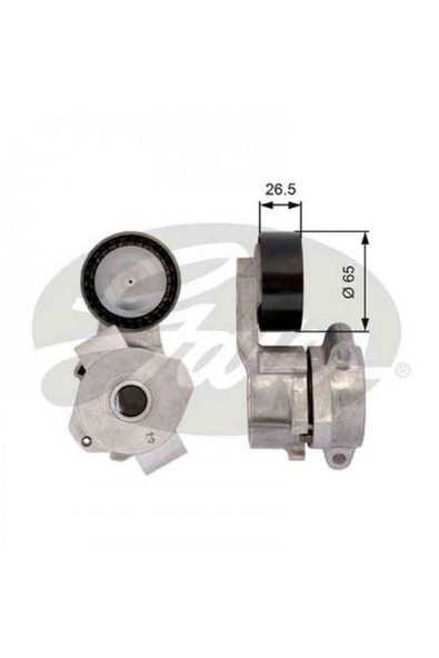 GATES ALTERNATÖR GERGİ RULMANI CITROEN JUMPER 2.0, 2.2 06 - , FIAT DUCATO 2.2 06 - , FORD TANS 612138 ürün görseli