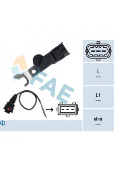 FAE EKSANTRİK MİL SENSÖRÜ ASTRA F-OMEGA B-VECTRA B 1.8-2.0 16V C18XE RSZYN ürün görseli