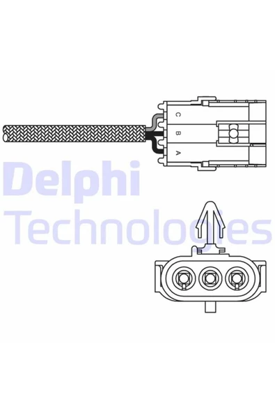 DELPHİ OKSİJEN SENSÖRÜ CLIO-KANGOO 1.2 96-01 RSZYN ürün görseli