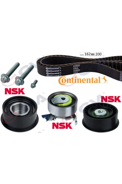 GVA EKSANTRİK GERGİ KİTİ 162x200 ASTRA G-CORSA C-VECTRA C-MERIVA A-ZAFIRA A 1.4-1.6-1.8 16V 612138 ürün görseli