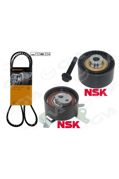 GVA EKSANTRİK GERGİ KİTİ 153x254 P206-307-406-407-807-C4-C5-C8-JUMPY-XSARA 1.8 16V-2.0 16V K 612138 ürün görseli