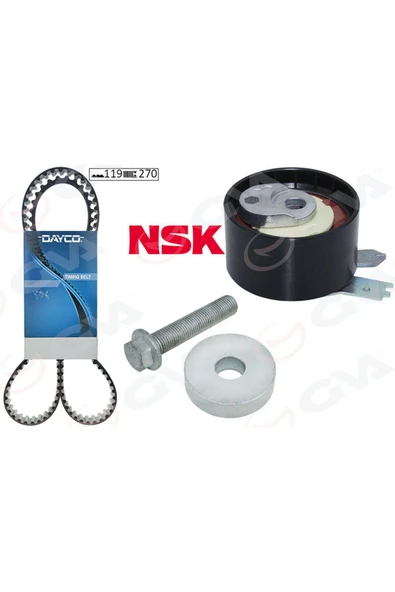 GVA EKSANTRİK GERGİ KİTİ CLIO II-KANGOO 01 MEGANE II-EXP 02 SCENIC II-CLIO IV-DOKKER 1.5DC K 612138 ürün görseli