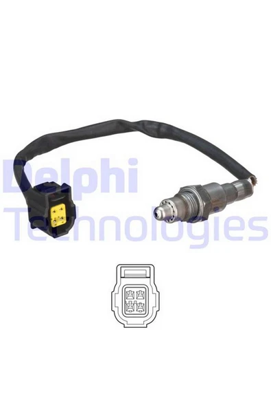 DELPHİ OKSIJEN SENSORU KAT. ONCESI MERCEDES W176 W246 C117 X117 X156 612138 ürün görseli