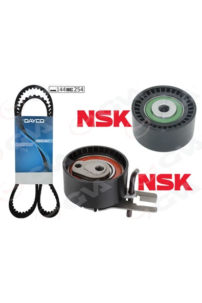 GVA EKSANTRİK GERGİ KİTİ 144x254 P206-207-307-BIPPER-C2-C3-NEMO 1.4HDI-FIESTA V-1.4TDCI 02- 612138 ürün görseli