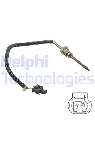DELPHİ EGZOZ SICAKLIK SENSORU KAT. UZERINDE MERCEDES W203 S203 W204 S204 C209 A209 C219 W211 S2 612138 ürün görseli