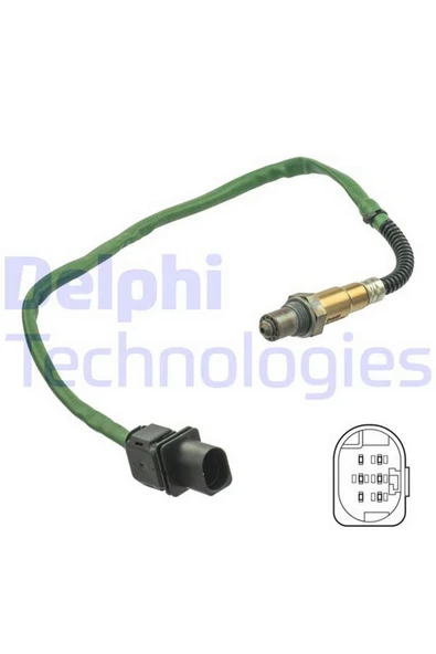 DELPHİ OKSIJEN SENSORU KAT. ONCESI MERCEDES W169 W246 W176 C117 W203 W204 W211 W212 W221 C197 R 612138 ürün görseli