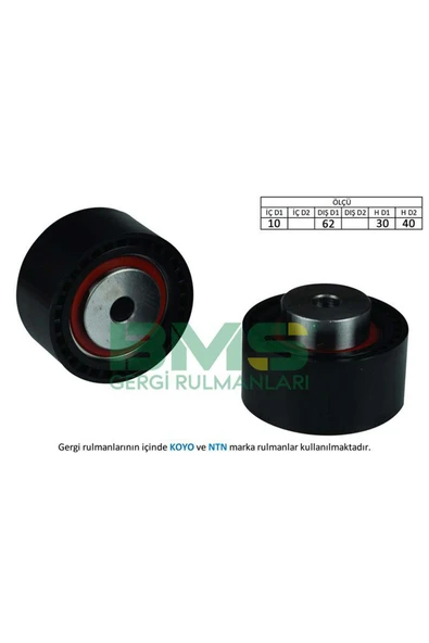 BMS EKSANTRİK GERGİ RULMANI BOXER 02- - EXPERT 00- -P406-607 00-04 -807 02- -C5-C8-JUMPER- 2 612138 ürün görseli