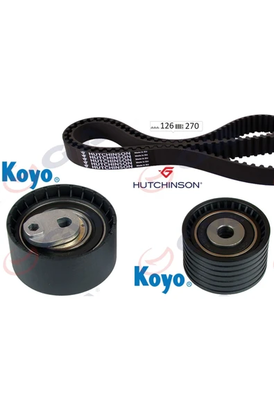 GVA Eksantrik Gergi Kiti 126x270 Laguna 2.0 16v F4r760 02-03 Megane 4/04 K025550xs ürün görseli