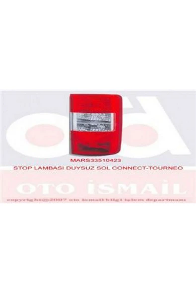 Mars Stop Lambası Sol Duysuz [ Ford Connect ] 540133 ürün görseli