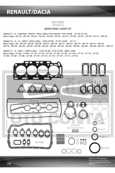 Universal TAKIM CONTASI FUL VİTON KEÇELİ MNG 2.0-CNCRD