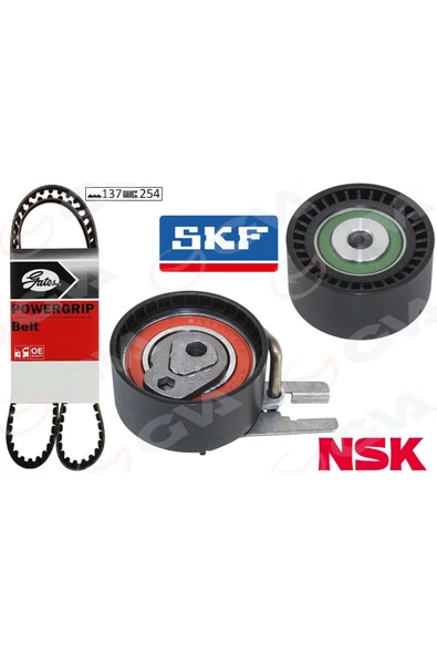 GVA EKSANTRİK GERGİ KİTİ P206-P207-P307-P308-P407-P3008-EXPERT-PARTNER-BERLINGO-JUMPY-C2-C3- 612138 ürün görseli 1