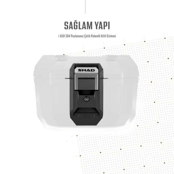 SHAD TR-41 ARKA ÇANTA SİYAH - Resim 4