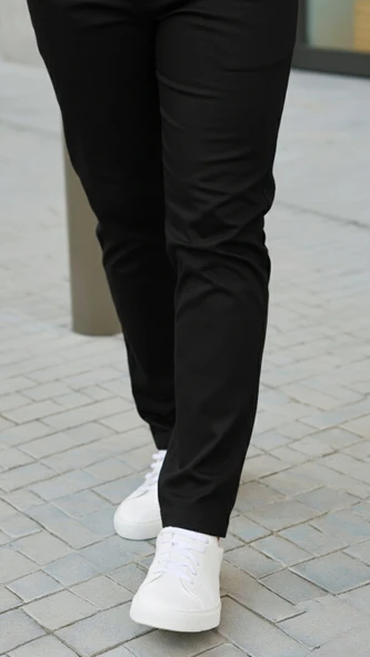 Erkek Cepli Slimfit Atlas Pantolon - Resim 6