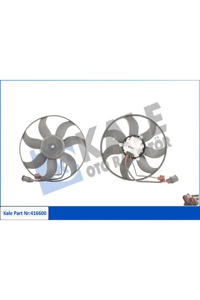 KALE FAN MOTORU DAVLUMBAZLI SOL CADDYIII 1.4-1.4 16V-1.6 04 GOLF V 1.4 TSI-1.6 FSI 03-08 220W 612138 ürün görseli