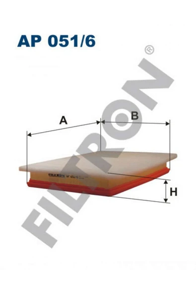 Filtron HAVA FİLTRESİ [ OPEL ASTRA H, ASTRA H GTC, TWINTOP, ZAFIRA B ] 612138 ürün görseli