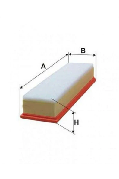 Sardes HAVA FİLTRESİ PEUGEOT 206, 307 1.4İ 16V, CİTROEN C4 1.4 16V 90 HP 111067 ürün görseli