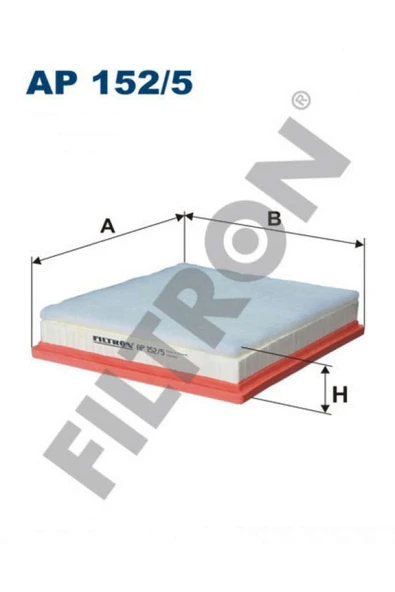Filtron HAVA FİLTRESİ [ OPEL INSIGNIA A 1.4, ZAFIRE TOURER C (P12): 2.0 CDTİ, SAAB 9-5 (YS3G): 1 612138 ürün görseli