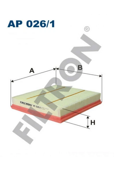 Filtron HAVA FİLTRESİ BMW 1 SERİSİ F20 11-19 612138 ürün görseli