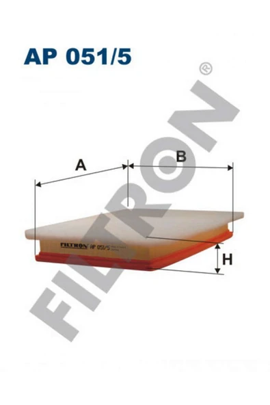 Filtron HAVA FİLTRESİ [ OPEL COMBO B, CORSA C, MERIVA A, TIGRA II, VAUXHALL, COMBO B, CORSA MK2, MERI 27053 ürün görseli