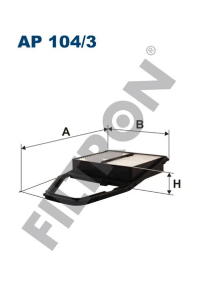 Filtron Hava Filtresi Cıvıc Vıı 1.4-1.6-1.7 Ie Vtec- 2.0 Type-r 01-05 ürün görseli