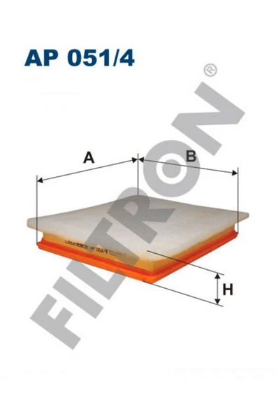 Filtron HAVA FİLTRESİ [ OPEL ASTRA CLASSIC II, ASTRA G/CABRIO/COUPE (ASTRA II), ASTRA H (ASTRA I 612138 ürün görseli
