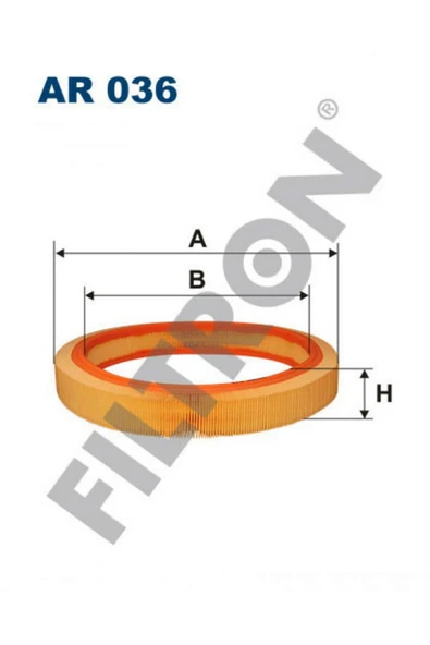 Filtron HAVA FİLTRESİ MERCEDES-BENZ MERCEDES 190, 200, 230 612138 ürün görseli