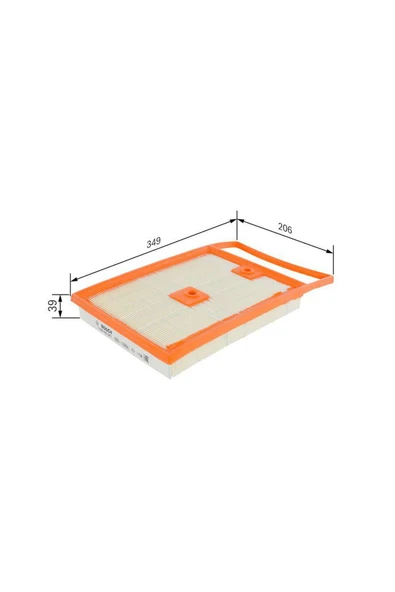 Bosch HAVA FİLTRESİ [  SEAT IBIZA 2005- , VOLKSWAGEN POLO , SKODA FABİA , AUDİ A1 ( CUSA/CUSB/C 540133 ürün görseli