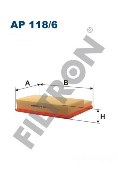 Filtron HAVA FİLTRESİ [ MERCEDES C SERİSİ (W202-T202) C180, C200, C220, C230, C240, C280, C250 9 612138 ürün görseli